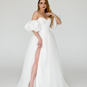 Свадебное платье Diva- 2308 с разрезом