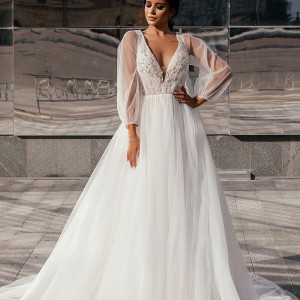 Свадебное платье под заказ G-2021-10