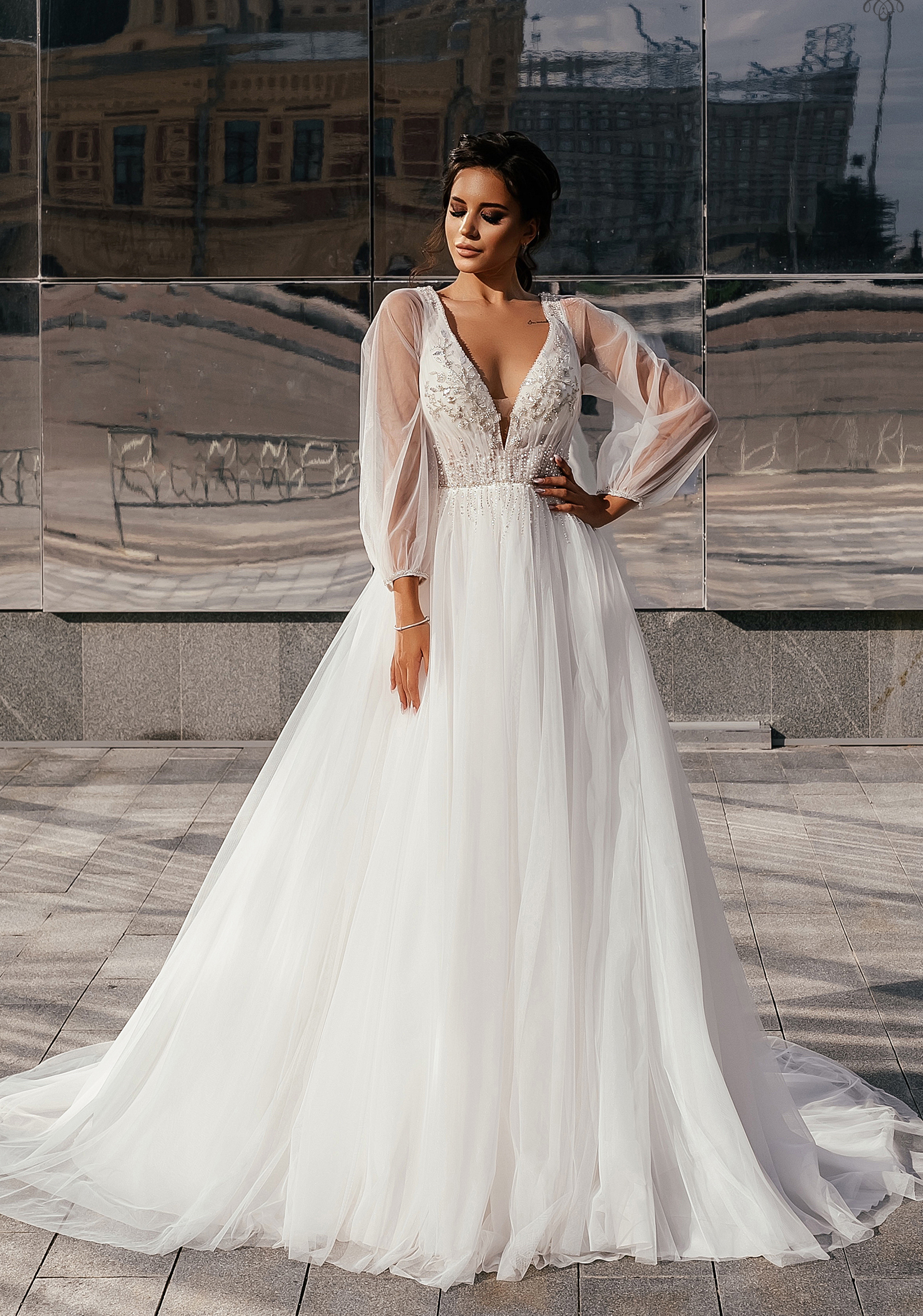 Свадебное платье под заказ G-2021-10
