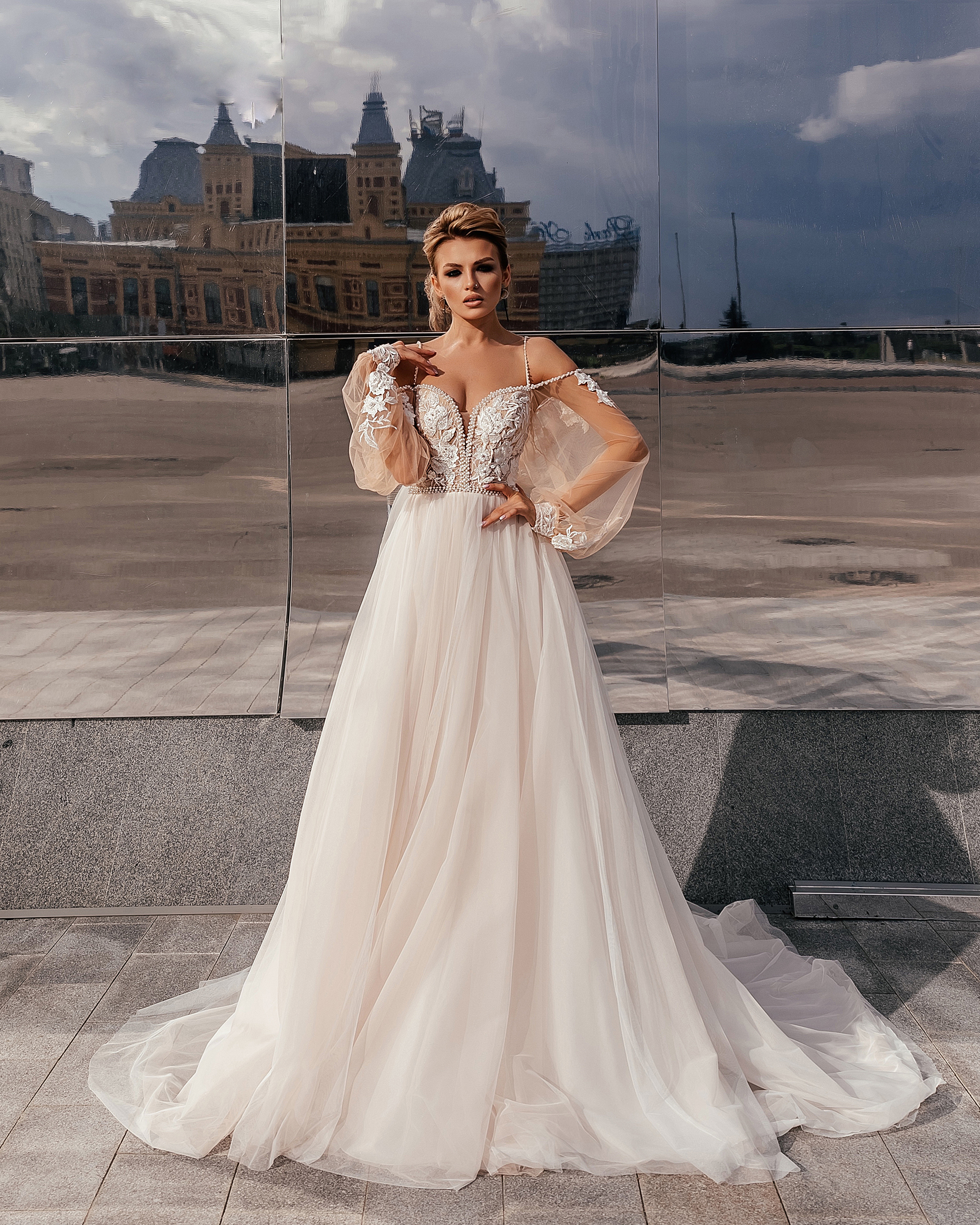Свадебное платье под заказ G-2021-11