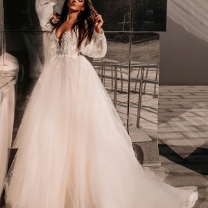 Свадебное платье под заказ G-2021-15