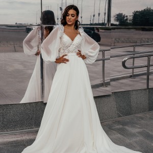Свадебное платье под заказ G-2021-2