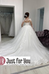 Свадебное платье под заказ L-95