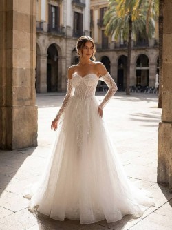 Свадебные платья А-силуэт