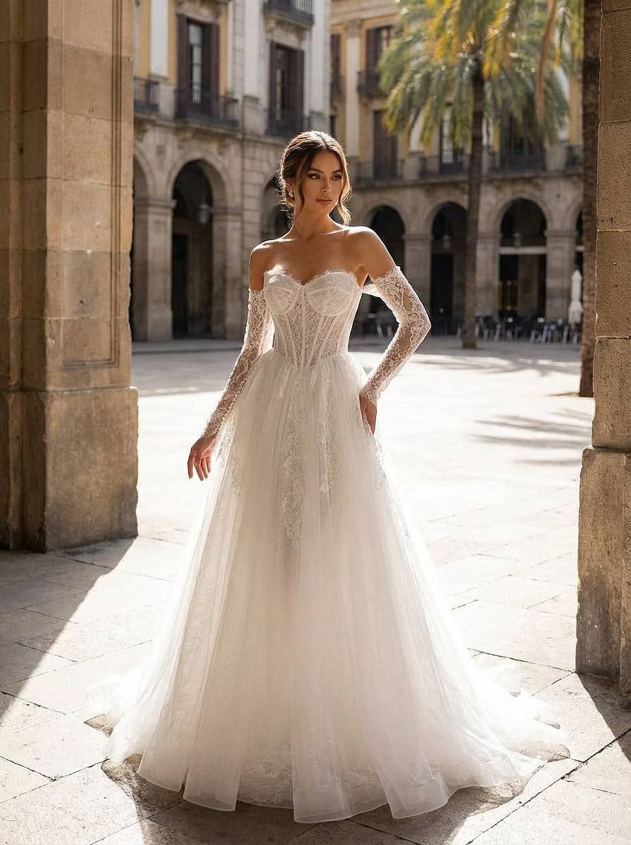 Свадебное платье L-293