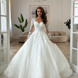 Пышные свадебные платья